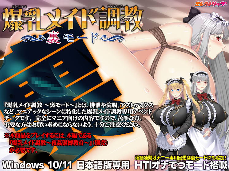 爆乳メイド調教 〜裏モード〜 [エレクトリップ][spal_0189][パッケージ画像]